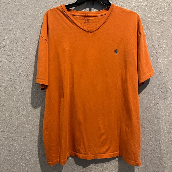 Polo Mens Short Sleeve V Neck Polo T Shirt - Size L - Picture 1 of 8